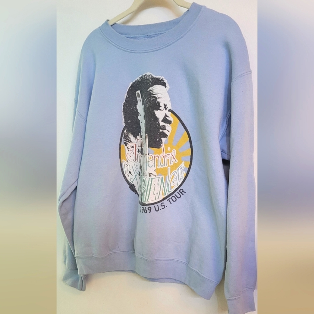 Guc Rare Jimmi Hendrix graphic crewneck size M